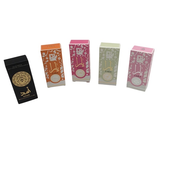 Lattafa Other - Lattafa Yara Asad Perfume Oil Set 5 Piece 10ml Roll On and Spray Travel Size